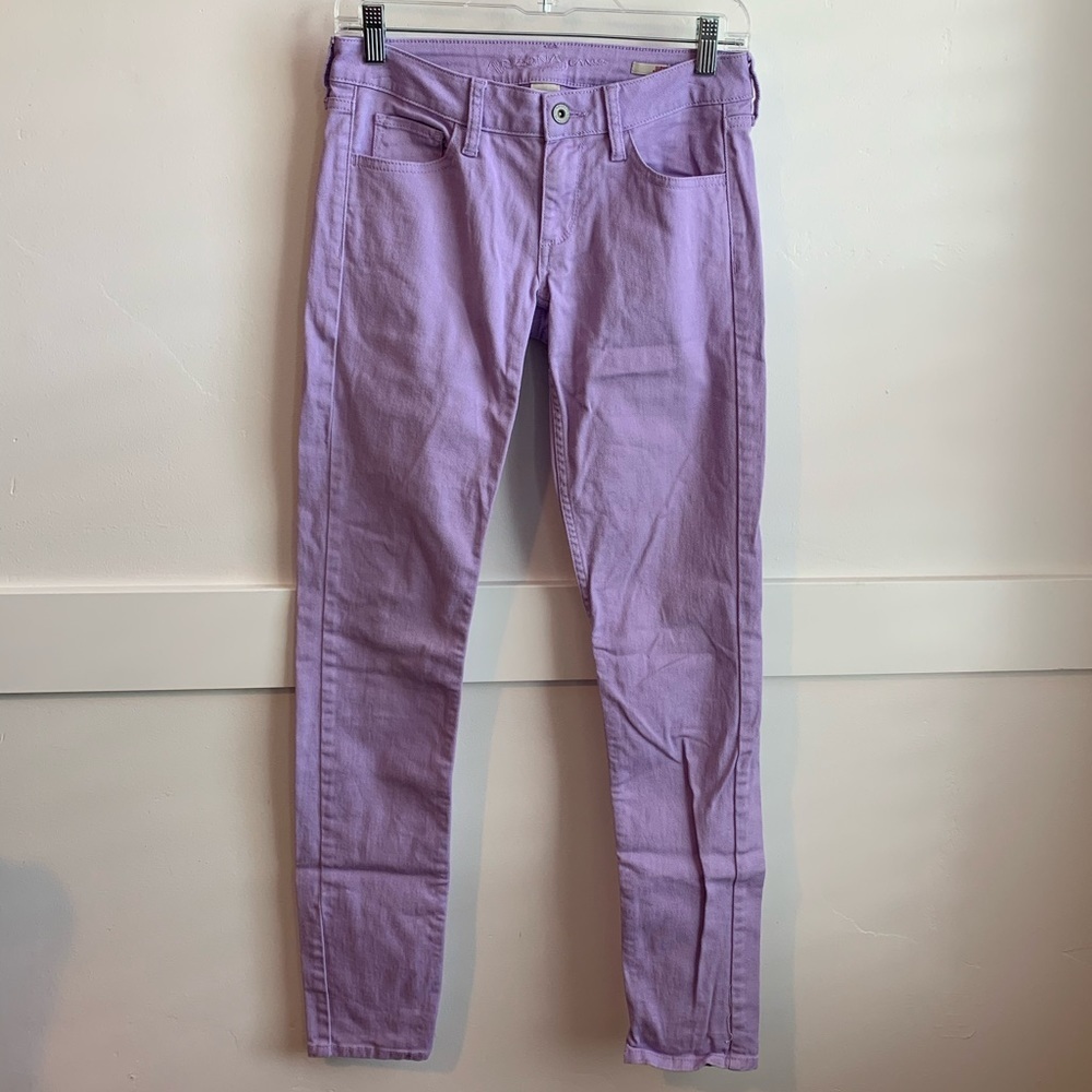 Arizona Jean Co Light Purple Super Skinny Jeans